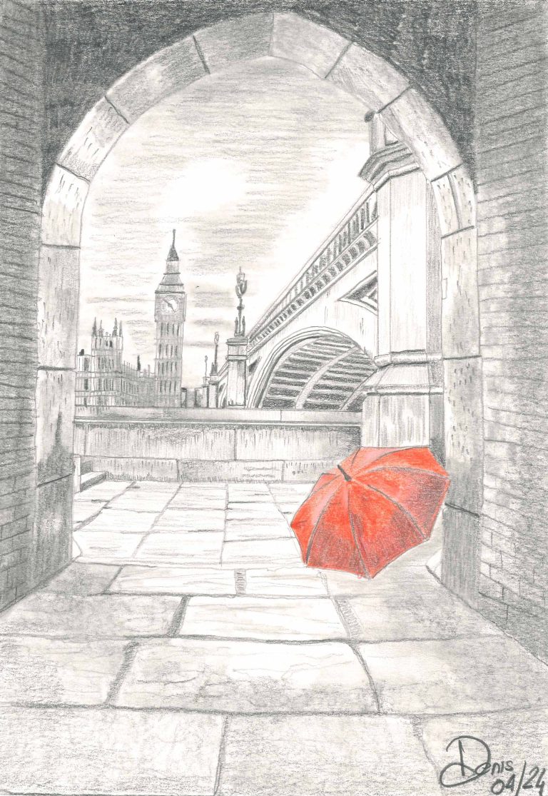Dessin de Londres fait par DenyStal